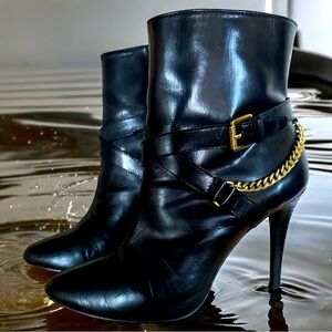 Ralph Lauren Black Boots, size 7